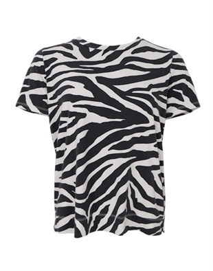 Black Colour - BCzelda S/S t-shirt Zebra